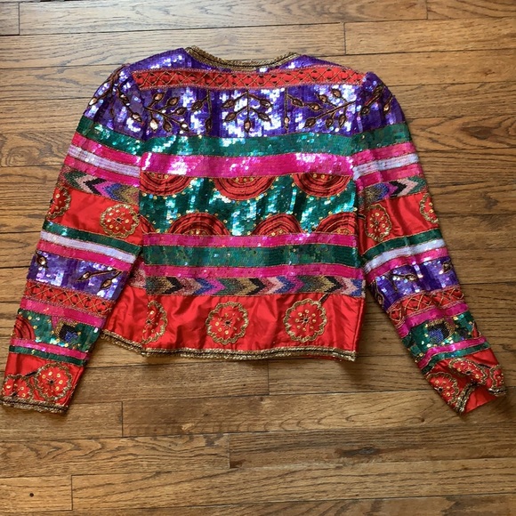 Vintage Parisian Room Beaded Jacket - Picture 5 of 5